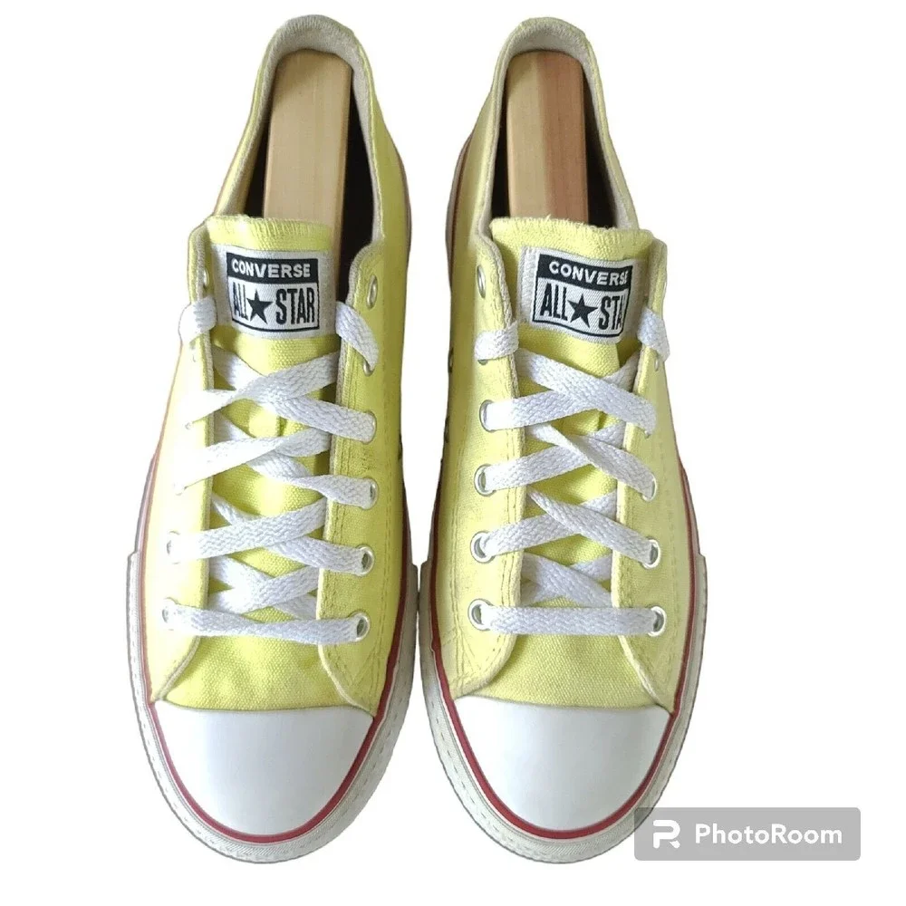 Converse Chuck Taylor All Star Eva Lift Platform Ox Yellow Womens junior Size 5